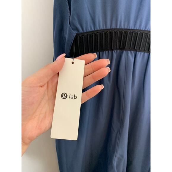 Lululemon Vindur Jumpsuit One Piece Pant Lab Ink Blue Womens 4 New - Picture 9 of 16